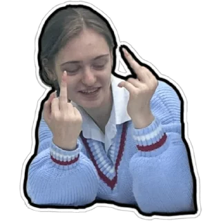 🖕 emoji 11 класс Telegram sticker 19 of 120