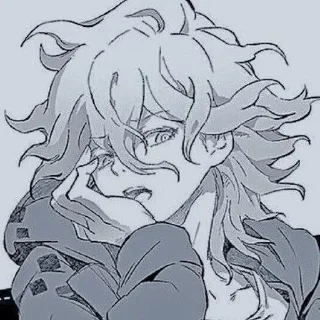 🥱 emoji нагито лучший Telegram sticker 12 of 106
