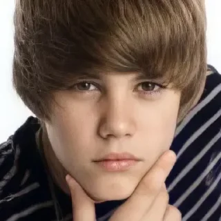 Sticker from Justin Bieber