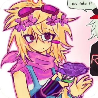 ❤ emoji NOOB!|FORSAKEN|By:: @Hello3ll Telegram sticker 12 of 120