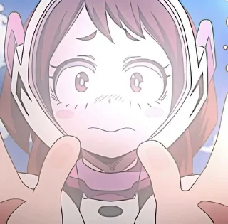 🍡 emoji uraraka @karacik12 Telegram sticker 17 of 27