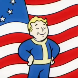 Sticker from Vault Boy @flowwercat