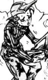 Sticker from Doppio manga