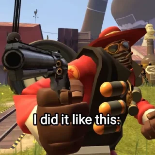 😁 emoji TeamFortress2Meme Telegram sticker 7 of 42