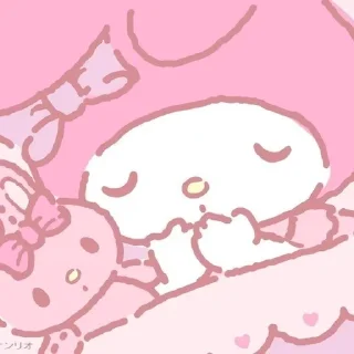 😴 emoji Cute hello kitty Telegram sticker 5 of 12