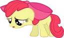 😓 emoji Apple Bloom Pony Telegram sticker 19 of 29