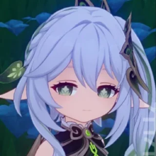 😒 emoji Nahida Telegram sticker 24 of 29