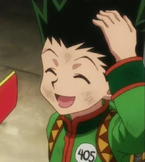 🍃 emoji 💚Gon Freecss✨ Telegram sticker 7 of 81