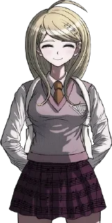 ☺️ emoji Kaede Akamatsu Telegram sticker 6 of 50