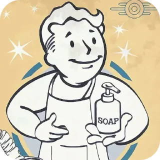 🙂 emoji Fallout Vault Boy • @Earth928B Telegram sticker 21 of 45