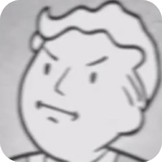 😠 emoji Fallout Vault Boy • @Earth928B Telegram sticker 14 of 45