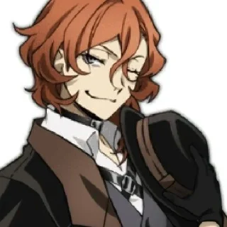 🐱 emoji Великий из бродячих псов литературные генние 2 часть Telegram sticker 16 of 120