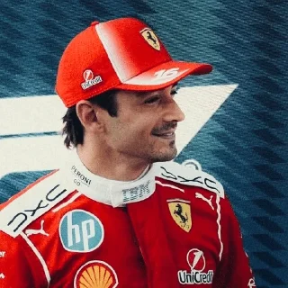 🌟 emoji Charles Leclerc :: @doroshkayyf1 Telegram sticker 6 of 55