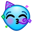 🥳 emoji Alien Emoji @xkysluv Telegram sticker 15 of 51