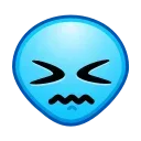 😖 emoji Alien Emoji @xkysluv Telegram sticker 18 of 51