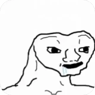 🫥 emoji БОЛЬШЕ ⇨ @CLOOBHUB МЕМЫ ТГ MEMES TG СТИКЕРЫ НАРУТО Telegram sticker 11 of 82