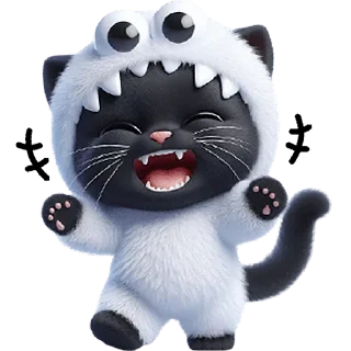Sticker from Монстр котик @Nyasticks