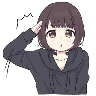 ❤️ emoji БОЛЬШЕ ⇨ @CLOOBHUB АНИМЕ СТИКЕРЫ ТГ ANIME STICKERS Telegram sticker 18 of 23