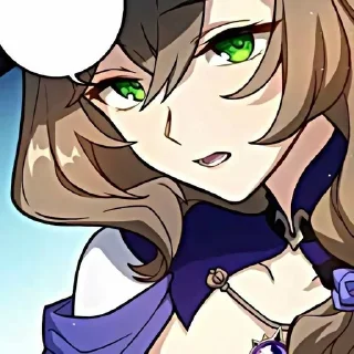 😒 emoji лиза минчи💜 Telegram sticker 12 of 21