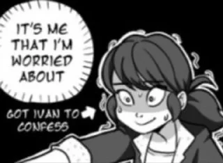 🌟 emoji Marinette SL AU Telegram sticker 4 of 120