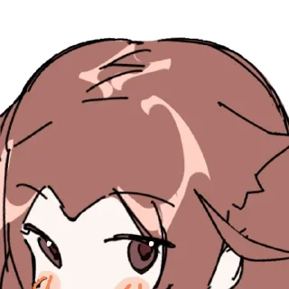 👀 emoji julie Telegram sticker 20 of 21