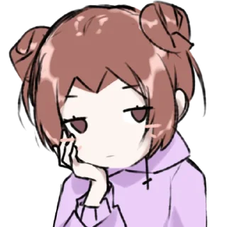 😑 emoji julie Telegram sticker 12 of 21