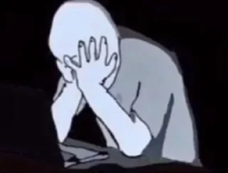 😞 emoji cursed stikz Telegram sticker 21 of 120