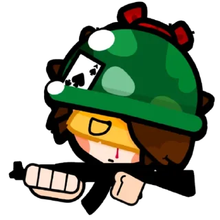 🪖 emoji Высер Ямми Telegram sticker 23 of 47