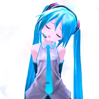 😔 emoji Miku by @ekwyd Telegram sticker 15 of 40