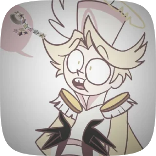 🌟 emoji БОЛЬШЕ ⇨ @CLOOBHUB АВЕЛЬ ОТЕЛЬ ХАЗБИН HAZBIN HOTEL Telegram sticker 18 of 35