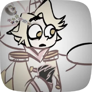 🌟 emoji БОЛЬШЕ ⇨ @CLOOBHUB АВЕЛЬ ОТЕЛЬ ХАЗБИН HAZBIN HOTEL Telegram sticker 16 of 35