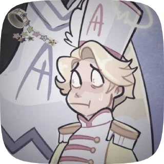 🌟 emoji БОЛЬШЕ ⇨ @CLOOBHUB АВЕЛЬ ОТЕЛЬ ХАЗБИН HAZBIN HOTEL Telegram sticker 22 of 35