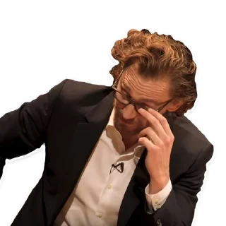 🧐 emoji Hiddleston Telegram sticker 8 of 20