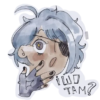 Sticker from кілюкі канон
