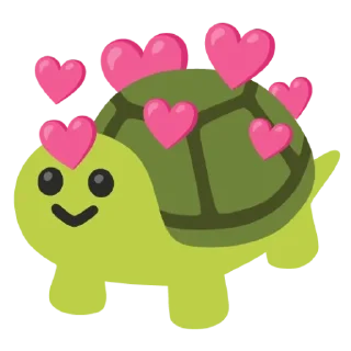 💘 emoji Черепашки для Дениски Telegram sticker 10 of 98