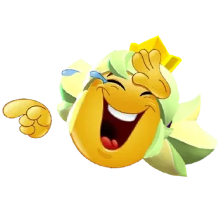 🤣 emoji Mandy be like: Telegram sticker 15 of 32