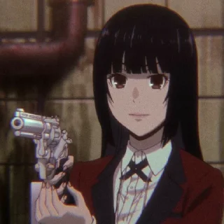 🔫 emoji KAKEGURUI ICON Telegram sticker 12 of 39