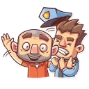 👋 emoji Victor Telegram sticker 5 of 26