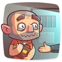 🔓 emoji Victor Telegram sticker 24 of 26
