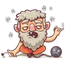 ⌛ emoji Victor Telegram sticker 12 of 26