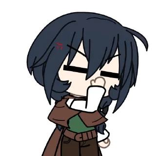 📜 emoji Друг Венти такой секси Telegram sticker 17 of 34