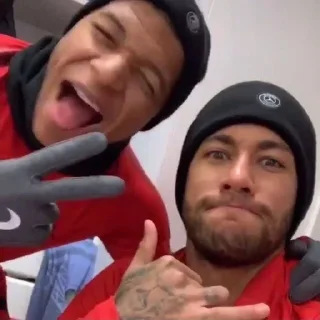 😝 emoji neymar&mbappe Telegram sticker 20 of 41