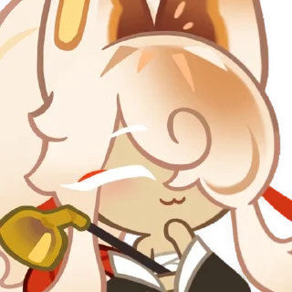 🥮 emoji 𓍼 | Manju Cookie 🥮 [ @crkstick ] Telegram sticker 16 of 60