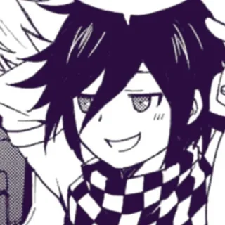 Sticker from Kokichi Ouma.