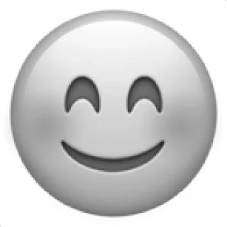 🤩 emoji grey & @PremsStickers 01 Telegram sticker 14 of 120