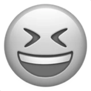 🤩 emoji grey & @PremsStickers 01 Telegram sticker 6 of 120