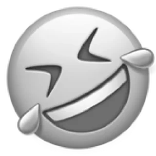 🤩 emoji grey & @PremsStickers 01 Telegram sticker 8 of 120