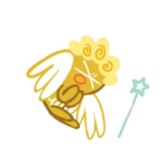 🌟 emoji Angel Cookie Telegram sticker 20 of 21