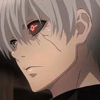 🌟 emoji Ken Kaneki • @Earth928B Telegram sticker 13 of 50