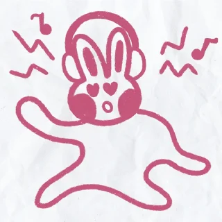 🥺 emoji peachy bunny by @peachytatts Telegram sticker 20 of 55